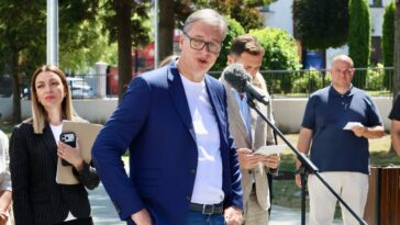Vučić se iz Raškog okruga oglasio o vatrenoj lopti ispaljenoj sa KiM na centralnu Srbiju