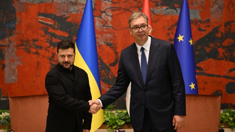 Zelenski se zahvalio Vučiću na čestitki povodom Dana nezavisnosti Ukrajine Zelenski se zahvalio Vučiću na čestitki povodom Dana nezavisnosti Ukrajine