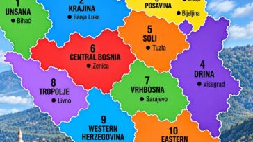 Procurila nova karta Bosne i Hercegovine: Funkcioner NATO briše Republiku Srpsku