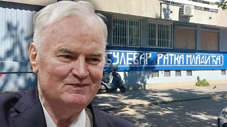 Bulevar Ratka Mladića osvanuo u Novom Sadu (foto)