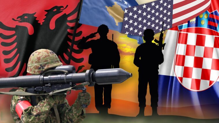 Albanska i hrvatska vojska stigle na Kosovo Albanska i hrvatska vojska stigle na Kosovo