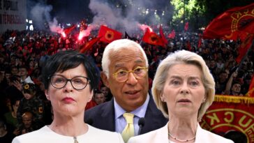 Marta Kos i Ursula fon der Lajen zanemele nakon prizora sa Kosova