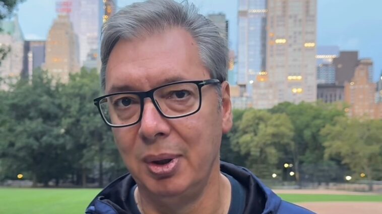 Vučić iz Njujorka: Stižem za dva dana, predvodiću borbu (video) Vučić iz Njujorka: Stižem za dva dana, predvodiću borbu (video)