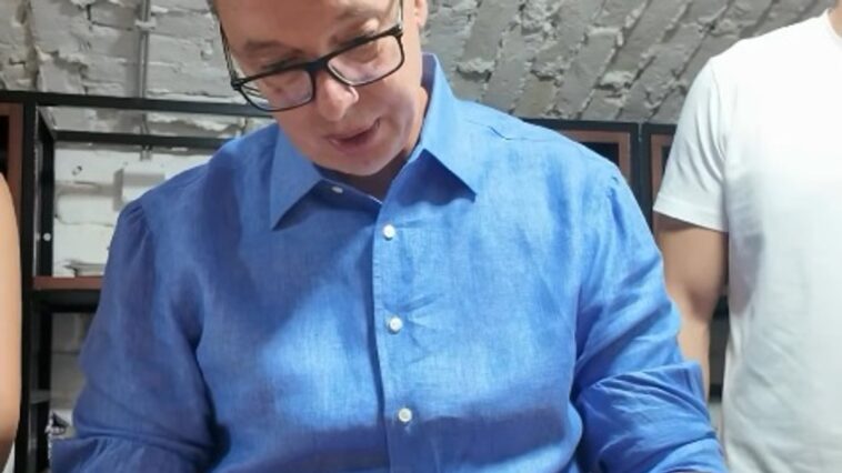 Vučić objavio video sa Palića: Večeras radimo na listi za poslanike