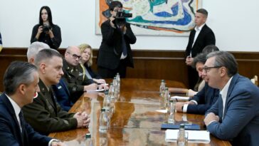 Vučić se sastao sa komandantom Nacionalne garde Ohaja