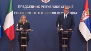 Vučić čestitao Meloni povodom istorijskog postignuća njene vlade