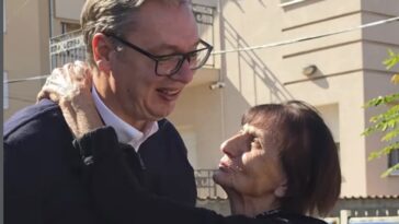 Vučić krenuo u obilazak Srbije, stigao u Požarevac