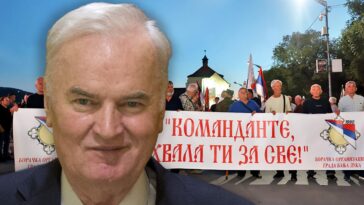 Bura u Sarajevu zbog skupa odavanja počasti Ratku Mladiću