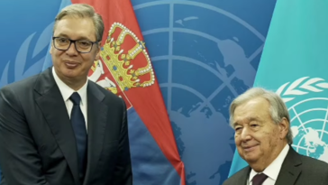 Vučić sa Antoniom Guterešom: Razgovarali o bezbednosnoj situaciji na Kosovu i Metohiji