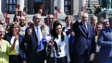 Opozicija ne može da skupi potpise za izbore, tvrdi DS