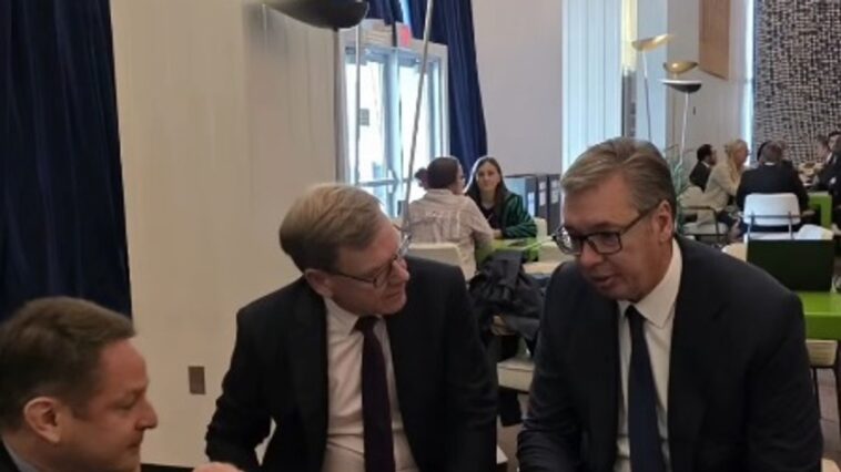 Vučić se u Njujorku sastao sa Johanom Vadefulom Vučić se u Njujorku sastao sa Johanom Vadefulom