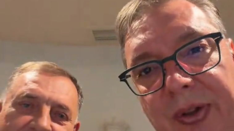 Vučić se sreo sa Dodikom: Hvala za sve ove godine što smo se borili za Srbiju i Srpsku Vučić se sreo sa Dodikom: Hvala za sve ove godine što smo se borili za Srbiju i Srpsku