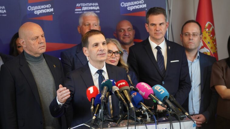Predsedništvo Novog DSS odbilo ostavku Miloša Jovanovića Predsedništvo Novog DSS odbilo ostavku Miloša Jovanovića