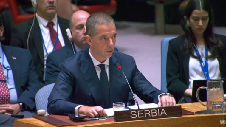 Đurić na sednici SB UN: ZSO nije formirana 13 godina, neizvesno je imaju li Srbi budućnost na KiM