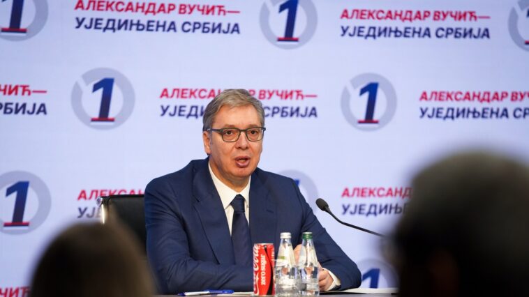 Vučić o pričama da je pripremao državni udar u izbornoj noći i šta je rekao Vučeviću i Brnabić Vučić o pričama da je pripremao državni udar u izbornoj noći i šta je rekao Vučeviću i Brnabić