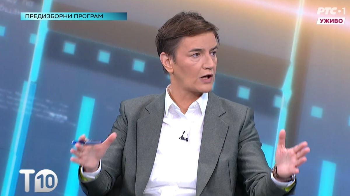 Brnabić u debati predstavniku Studentske liste: “Što ne kažete da li biste uveli sankcije ili ne”