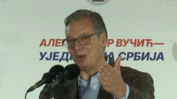 Vučić na skupu u Šapcu odgovorio Crnoj Gori: Nećete reketirati Srbiju, odakle ideja da nam tražite milijarde?