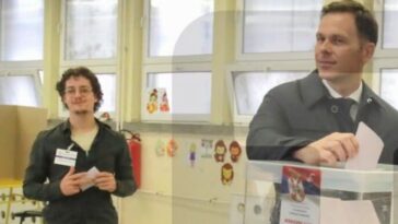 Incident dok je glasao Siniša Mali: Član biračkog odbora agitovao za svoju opciju dok je stajao iza leđa ministra