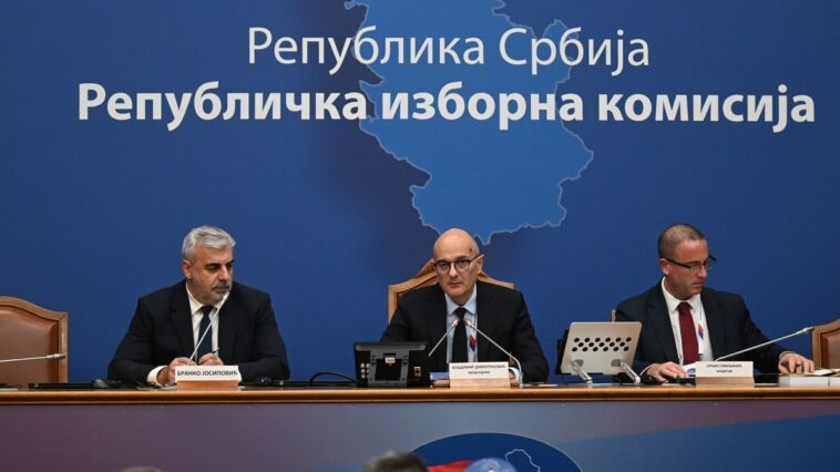 RIK objavio preliminarne rezultate izbora u Srbiji: Studentska lista osvojila 53,04 odsto, “Ujedinjena Srbija” 38,9 RIK objavio preliminarne rezultate izbora u Srbiji: Studentska lista osvojila 53,04 odsto, “Ujedinjena Srbija” 38,9