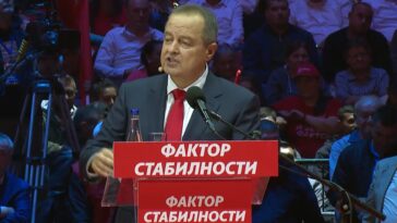 (Foto) Održan predizborni skup SPS u Areni