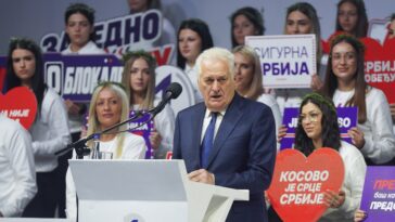 Tomislav Nikolić na skupu “Ujedinjene liste” u Nišu: Više nas niko nikada neće pokoriti