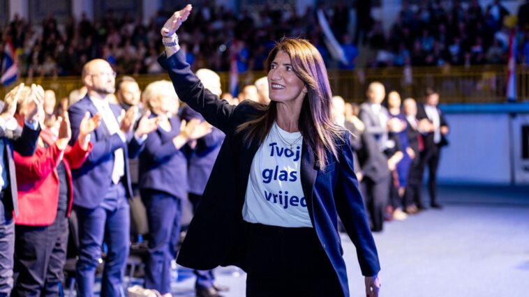 Darijana Filipović, prva žena koja ulazi u Predsedništvo BiH ispred Hrvata Darijana Filipović, prva žena koja ulazi u Predsedništvo BiH ispred Hrvata