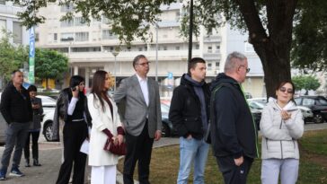 Aleksandar Vučić glasa na Novom Beogradu: Na biračko mesto stigao sa suprugom Tamarom