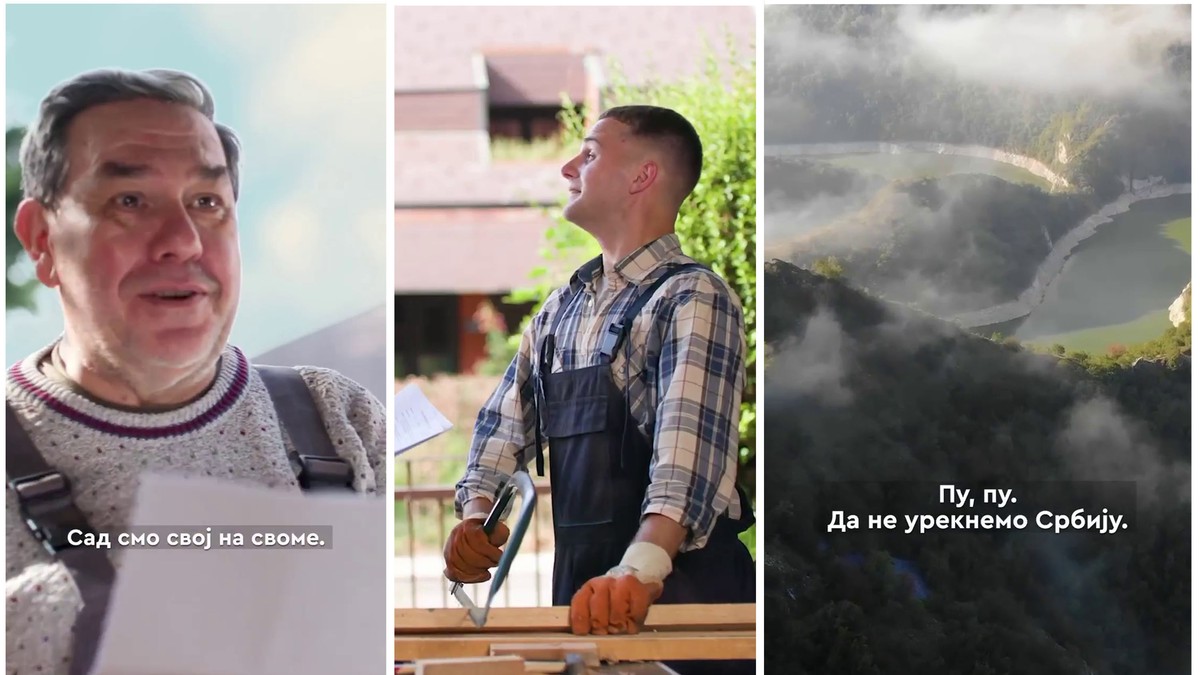 Novi spot liste “Aleksandar Vučić – Ujedinjena Srbija”