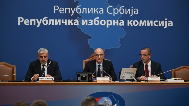 RIK objavio preliminarne rezultate izbora u Srbiji RIK objavio preliminarne rezultate izbora u Srbiji