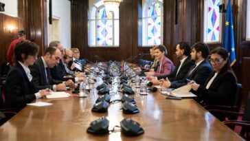 Brnabić se sastala sa posmatračkom misijom Parlamentarne skupštine Saveta Evrope